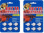 Zoo Med Betta Banquet Blocks 6 Card (Set Of 2), fish, 0.3 ounces