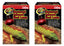 (2 Pack) Zoo Med Red Infrared Heat Lamp, 150 Watts