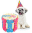 BETAPET Dog Birthday Cake for Dogs to Eat - Rice Cake Based Dessert Made with Dog Birthday Treats and Human Grade Ingredients - Happy Birthday Dog Cake - Dog Birthday Gift for Puppy