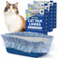 Cat Litter Box Sifting Liners Alfapet - Extra Giant 50 Count - Tear-Resistant Cat Litter Bags - Waterproof Kitty Litter Liners - Fits Almost All Litterbox Pan Sizes, 40" x 38", 30 lb Capacity