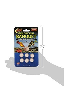 Zoo Med Laboratories AZMBB2 Mini Banquet Block Feeders, 12 Count