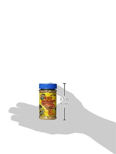 Zoo Med Large Sun-Dried Red Shrimp Aquatic Turtle Food 0.5 oz.