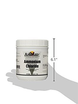AniMed Powder 99.9-Percent Ammonium Chloride for Horses Dogs Cats Cows Sheep and Goats, 2.5-Pound… Main image