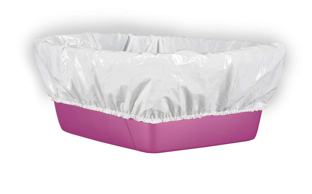 Alfapet Elastic Cat Litter Box Liners - Extra Giant 10 Count - Tear-Resistant Cat Litter Bags - Waterproof Kitty Litter Liners - Fits Litter box Pan Sizes XL, Giant, X-Giant, 37" x 18", 20 lb Capacity