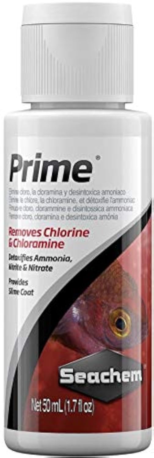 Seachem Prime 50mL - Emergency Ammonia Neutralizer for Saltwater Aquariums Main image