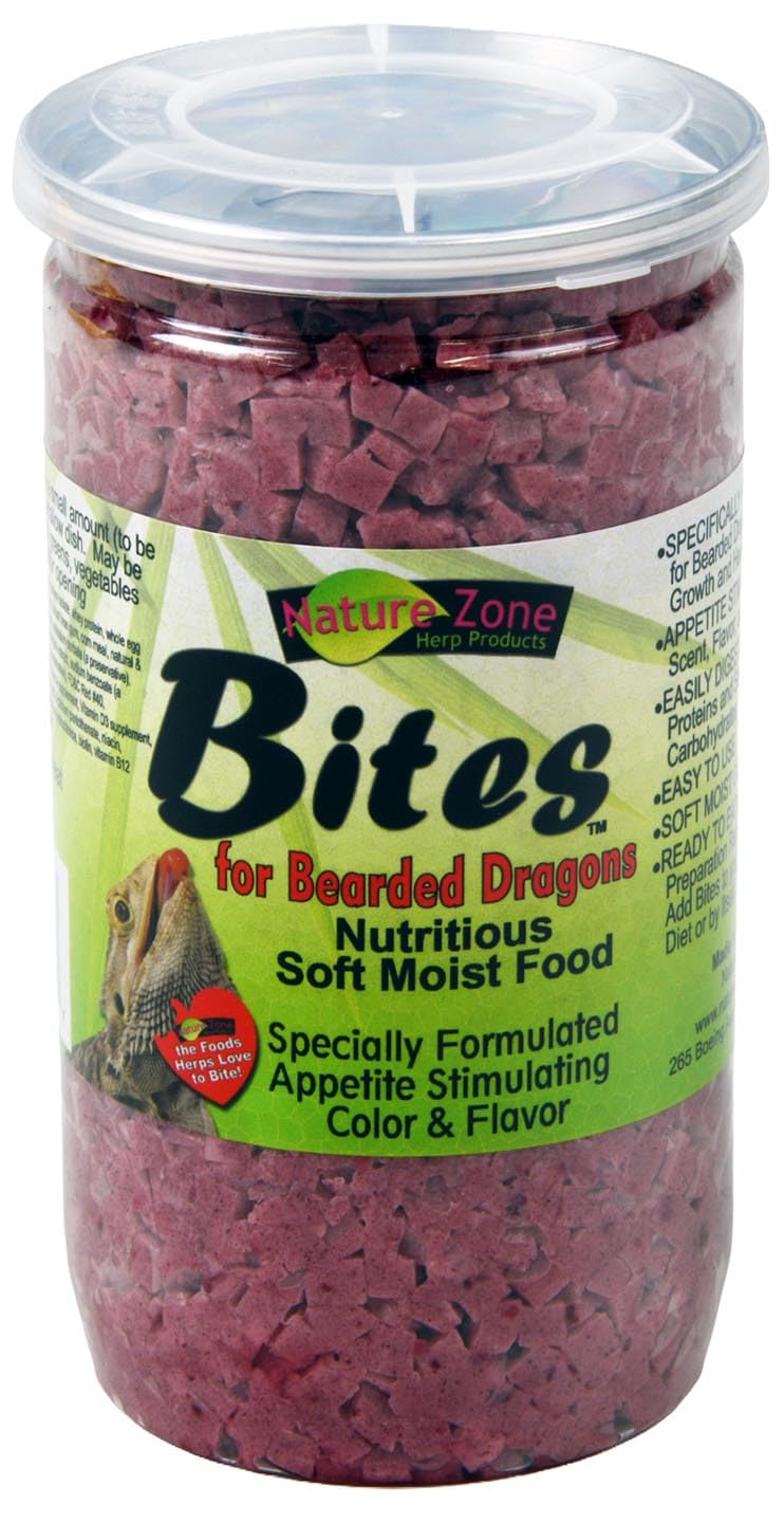 Nature Zone Bites For Bearded Dragons, Soft Moist Food, 24-Ounce Main image