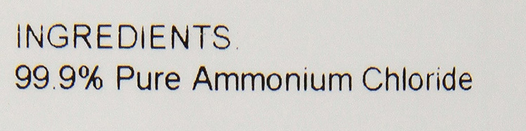 AniMed Powder 99.9-Percent Ammonium Chloride for Horses Dogs Cats Cows Sheep and Goats, 2.5-Pound…