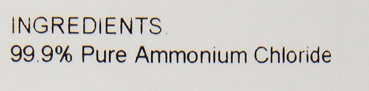AniMed Powder 99.9-Percent Ammonium Chloride for Horses Dogs Cats Cows Sheep and Goats, 2.5-Pound…