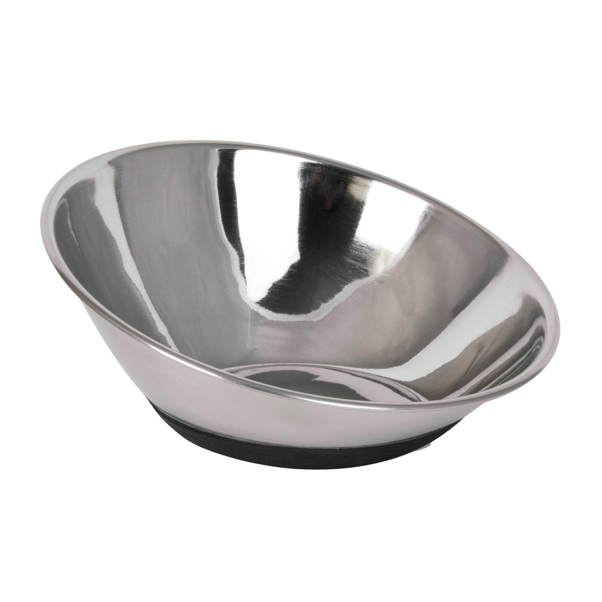 Our Pets Tilt A Bowl Stainless Steel Sloped Style Dog Bowl for Easy Feeding, Small, 5.9 x 6 x 2.3 Main image