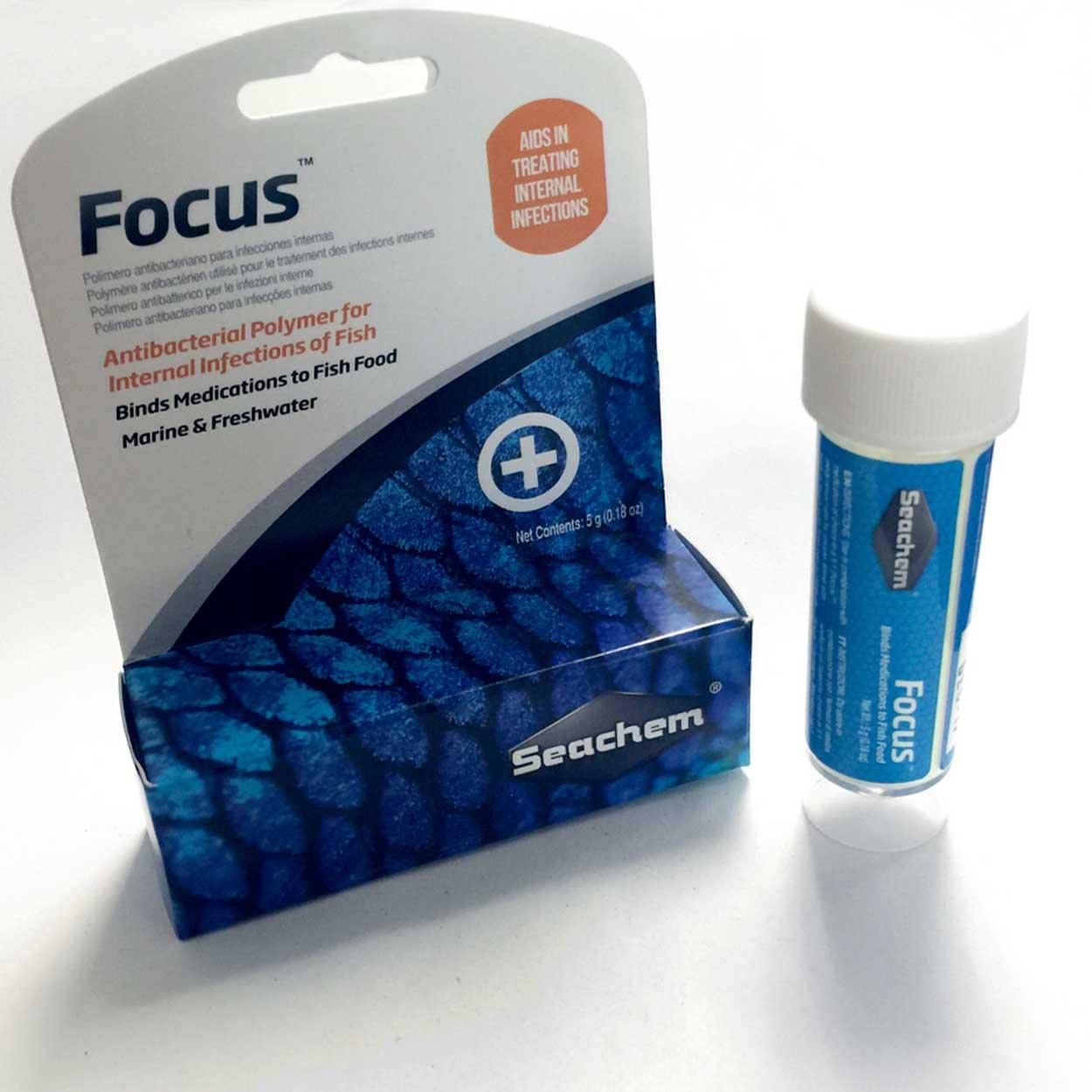 Seachem Focus Freshwater and Marine Fish Medication, 5 Grams Secondary image