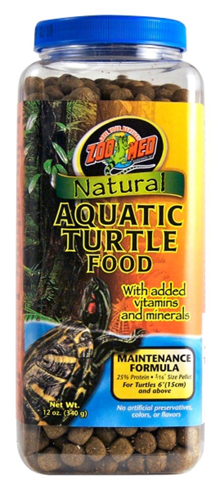 Zoo Med Natural Aquatic Turtle Food Maintenance Formula [Set of 2] Size: 12 Oz. Main image