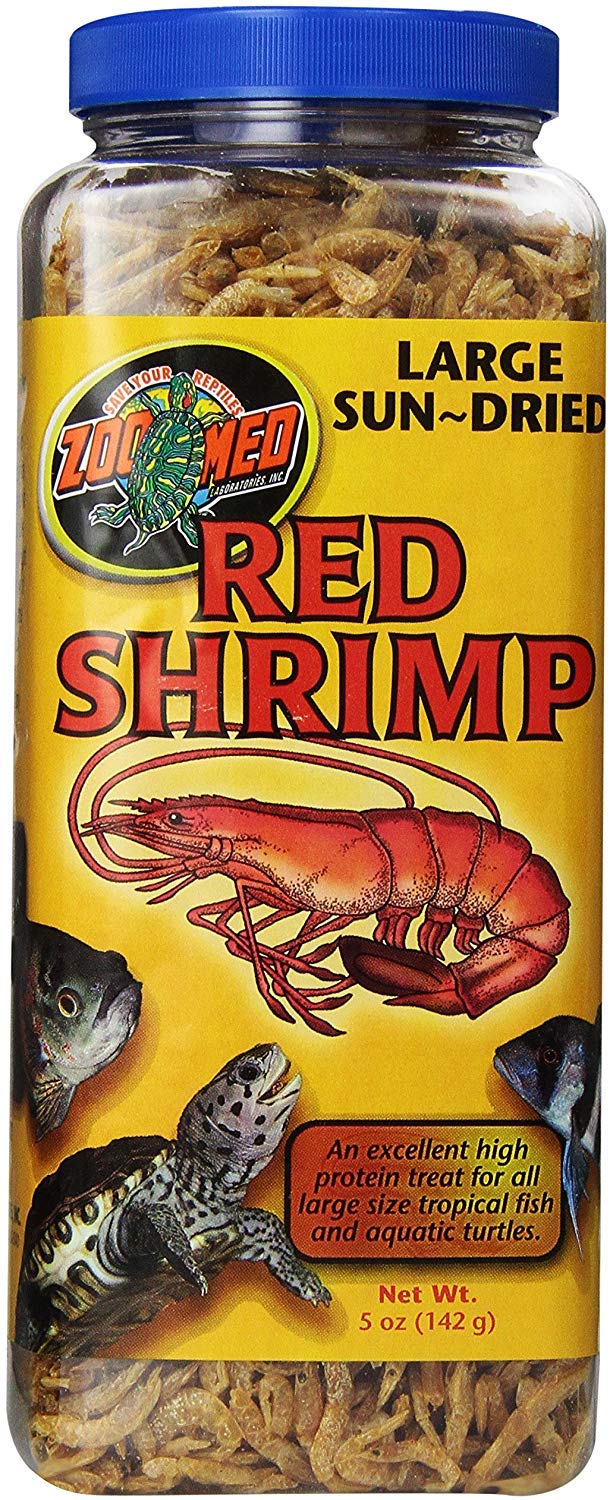 Zoo Med Large Sun-Dried Red Shrimp 5 oz - Pack of 4 Secondary image