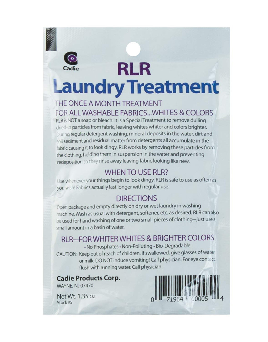 RLR Natural Laundry Detergent Powder – Whitens, Brightens, Refreshes Baby Cloth Diaper Detergent, Musty Towels, Workout Clothes - Non-toxic, Fragrance-Free For Sensitive Skin (Pack of 10))