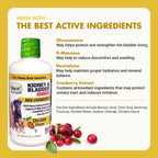 Premium Easy to Dose Liquid for All Dogs with Cranberry & D-Mannose: Comprehensive Dog Formula for Kidney & Bladder Support