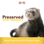 Marshall Bandits Premium Ferret Treats – Original Chicken Flavor – 3 oz Each – Soft, Chewy Snacks for Training, Bonding & Daily Treating – (Pack of 2)