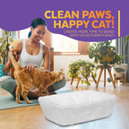 BETAPET Sifting Litter Box Liners- 30-Count Elastic Cat Pan Liners for Large, Extra Large, Giant, and Extra Giant Litter Box - 36" x 18" Universal Fit Quick Sifting Cat Litter Bags