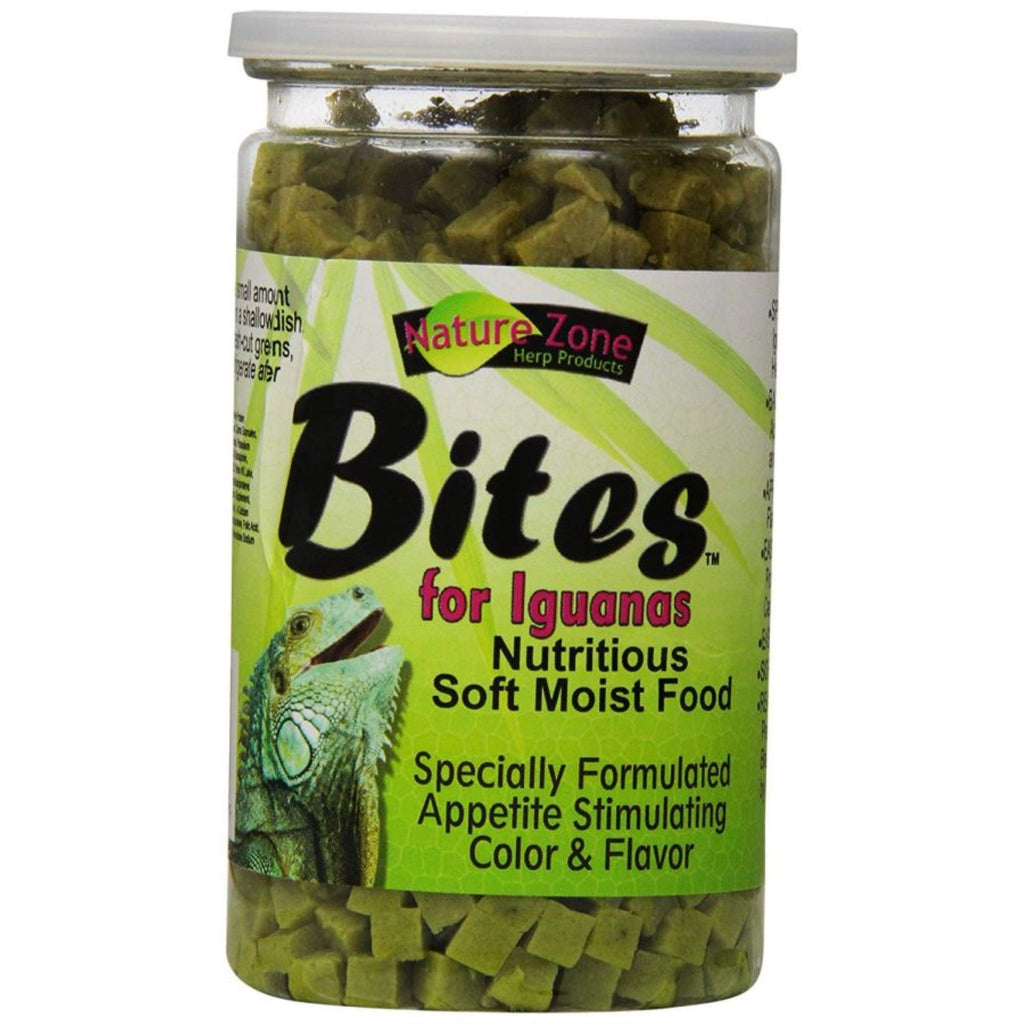 Nature Zone Snz54631 Iguana Bites Soft Moist Food, 9-Ounce
