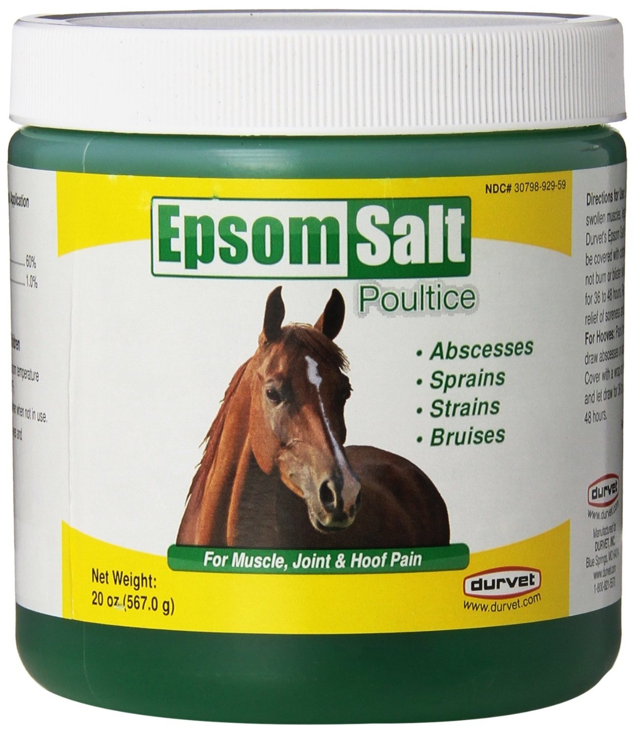 Durvet Epsom Salt Poultice - Net Wt. 20 oz. Main image