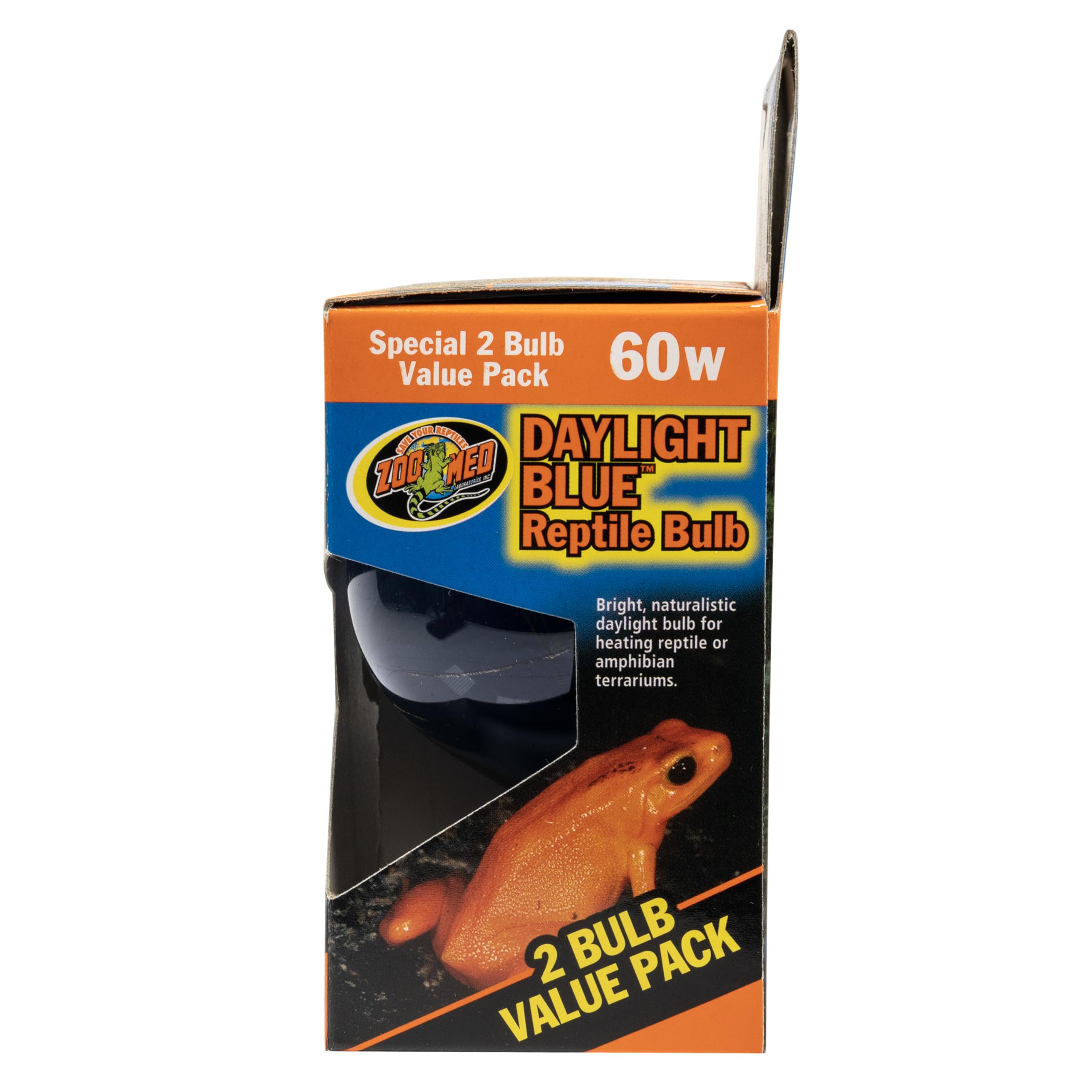 Zoo Med (3 Boxes) 2-Pack Daylight Blue Reptile Bulb, 60-watt - 6 Bulbs Total Secondary image