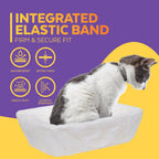 BETAPET Sifting Litter Box Liners- 30-Count Elastic Cat Pan Liners for Large, Extra Large, Giant, and Extra Giant Litter Box - 36" x 18" Universal Fit Quick Sifting Cat Litter Bags