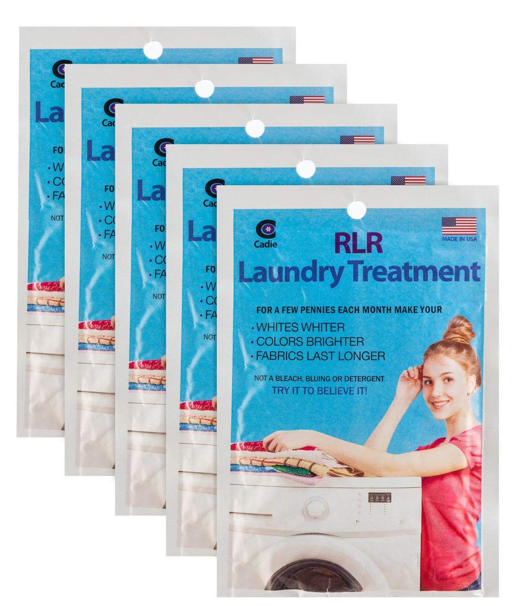 RLR Natural Laundry Detergent Powder – Whitens, Brightens, Refreshes Baby Cloth Diaper Detergent, Musty Towels, Workout Clothes - Non-toxic, Fragrance-Free For Sensitive Skin (Pack of 10))