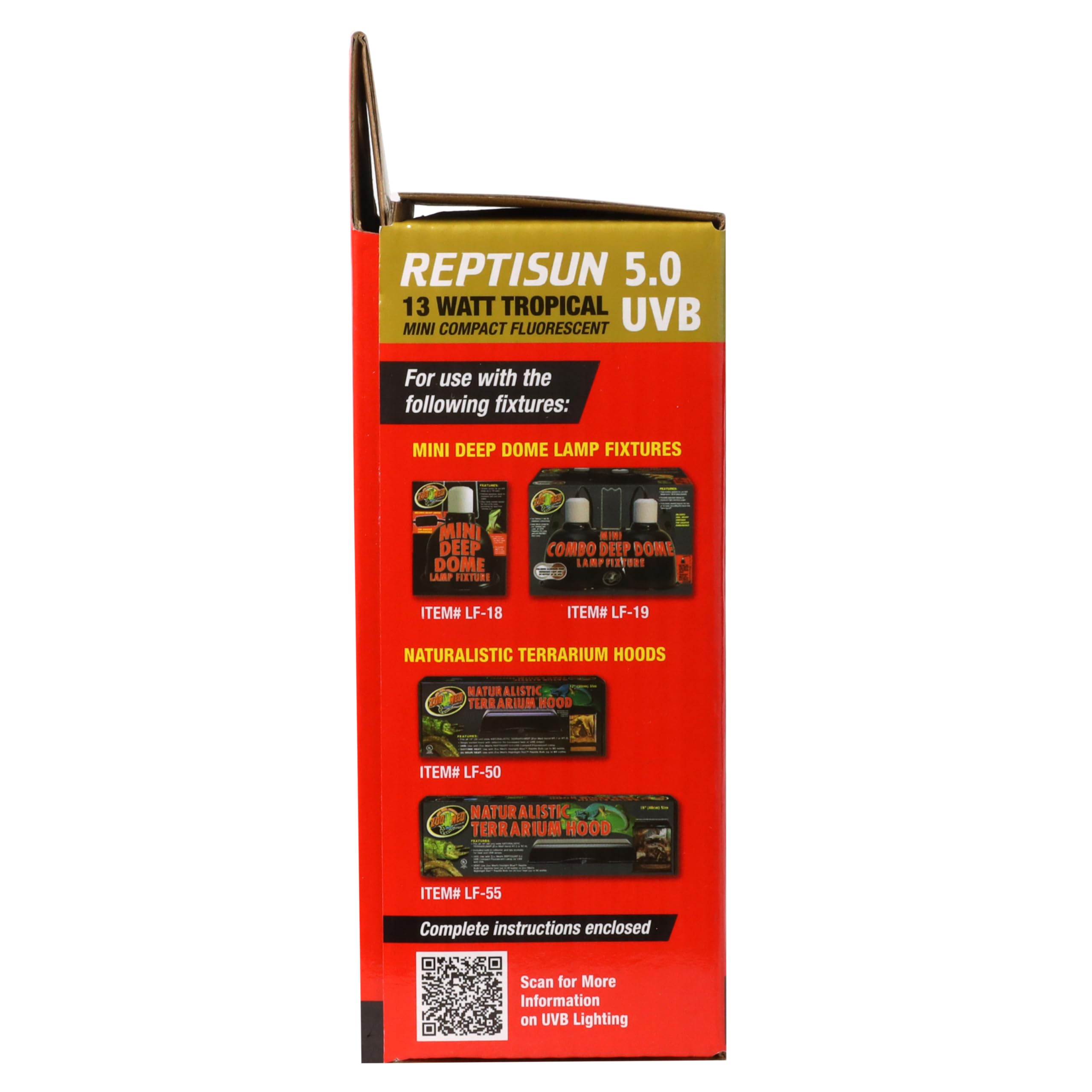 Reptisun 5.0 Uvb Mini Compact Fluorescent (Pack of 2)
