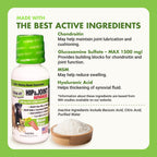 Liquid-Vet by COOL PET Holistics K9 Hip & Joint Advanced Formula, Chicken Flavor, 32 oz (LVDJA-CH-04PK-32U)