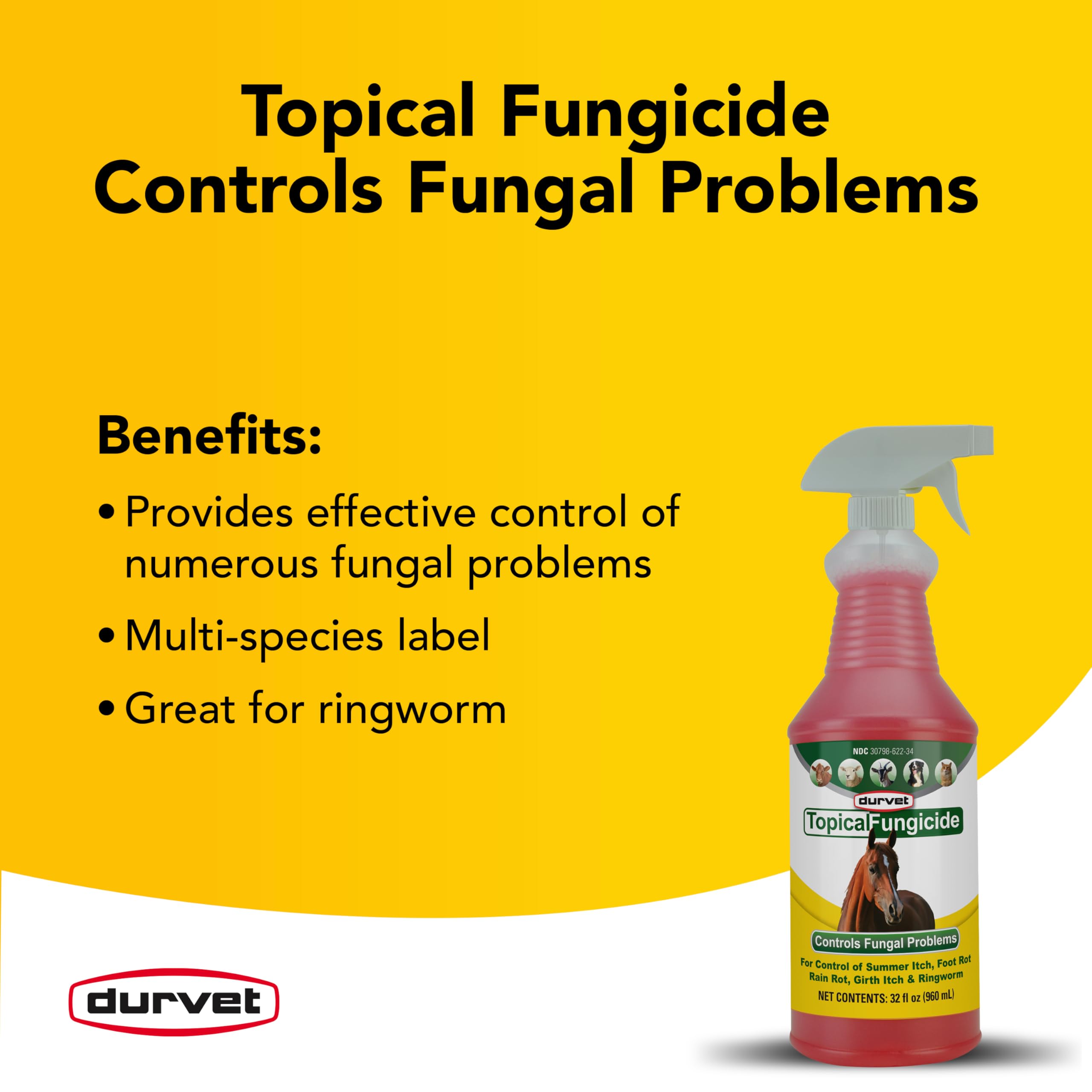 Durvet Topical Fungicide Sprayer(2.2 Pounds)