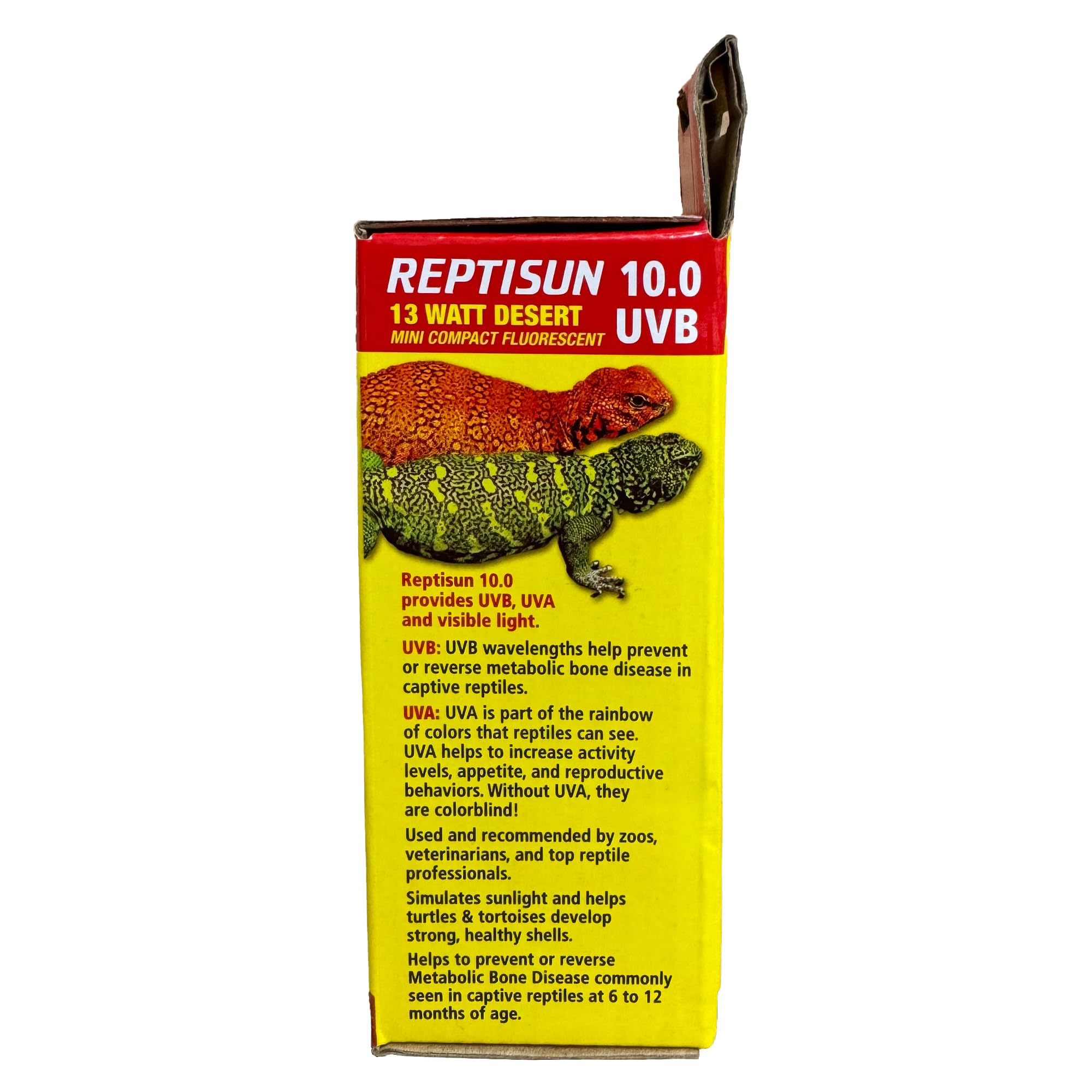 Zoo Med ReptiSun 10.0 UVB Mini Compact Fluorescent 13 Watt (4 Pack) Main image