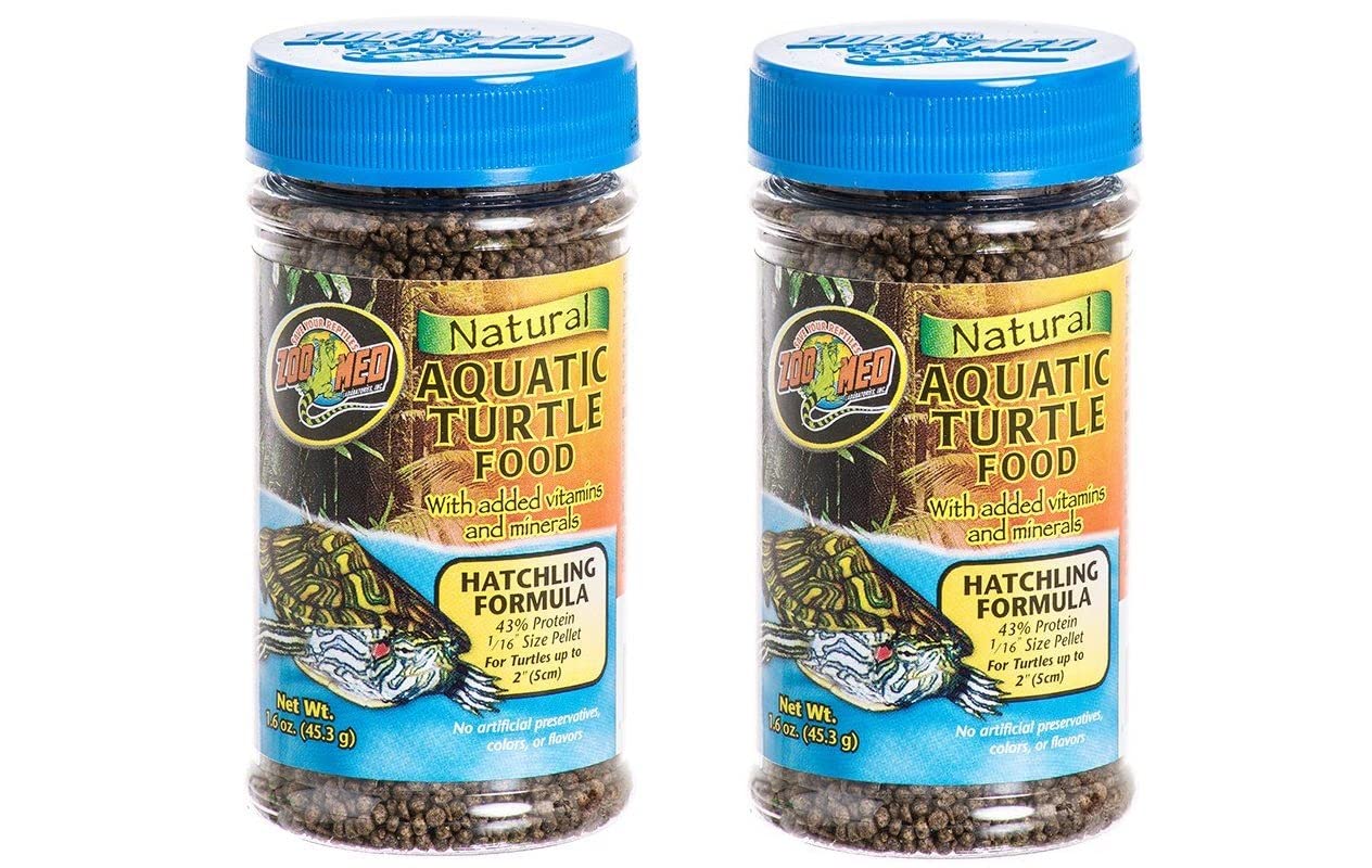 Zoo Med Natural Aquatic Turtle Food (Pellets) 13 oz - Pack of 3