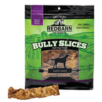 Redbarn Bully Slices for Dogs, Highly Palatable, Long-Lasting Natural Dental Treats with Functional Ingredients, 9 oz. (Pack of 3) - Peanut Butter