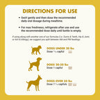 Premium Easy to Dose Liquid for All Dogs with Cranberry & D-Mannose: Comprehensive Dog Formula for Kidney & Bladder Support