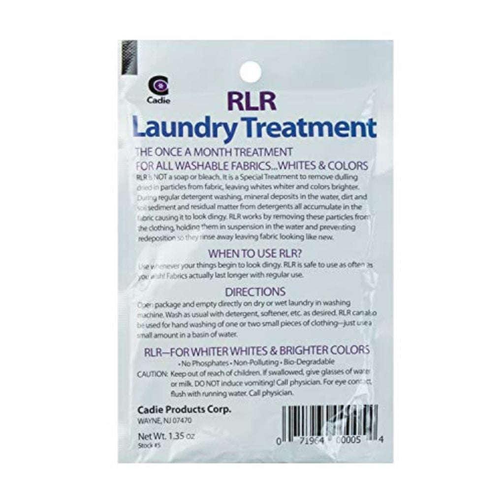 RLR Natural Laundry Detergent Powder – Whitens, Brightens, Refreshes Baby Cloth Diaper Detergent, Musty Towels, Workout Clothes - Non-toxic, Fragrance-Free For Sensitive Skin (Pack of 10))