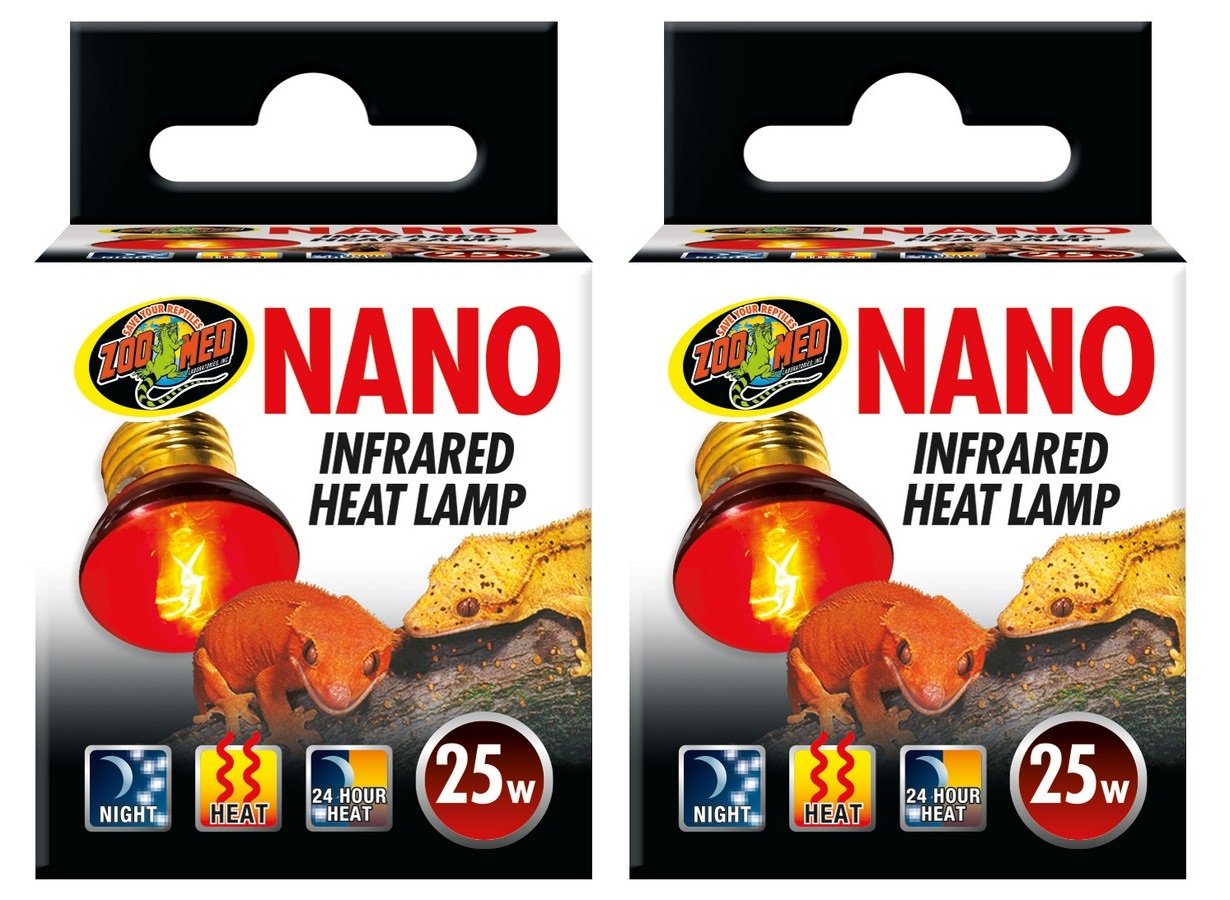 Zoo Med 25w Nano Infrared Heat Lamp, 2pk Main image