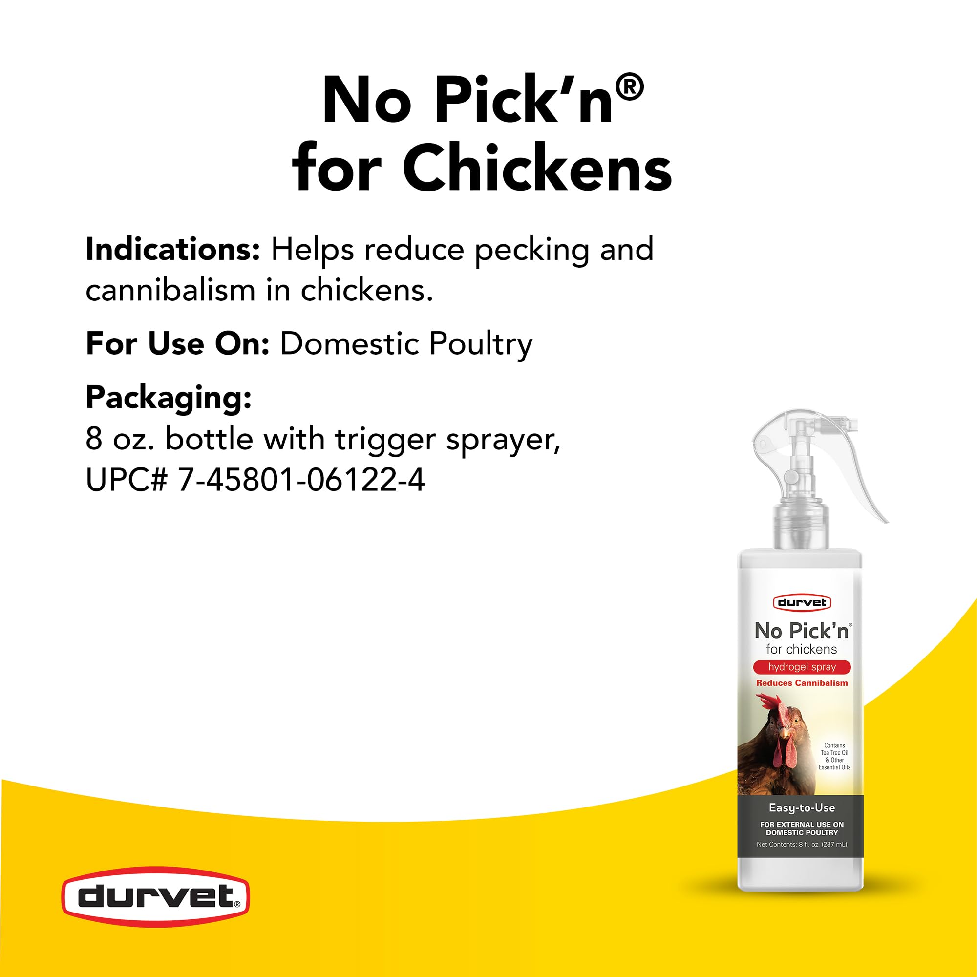 Durvet No Pick'n for Chickens