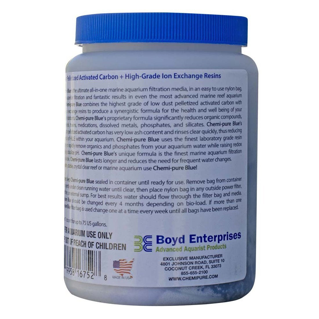 Boyd Enterprises Chemi-Pure Blue Filtration Media for Aquarium, 11-Ounce (2 Pack) Secondary image