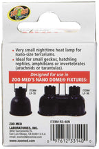 Zoo Med 2 Pack of Nano Infrared Heat Lamps, 40 Watt