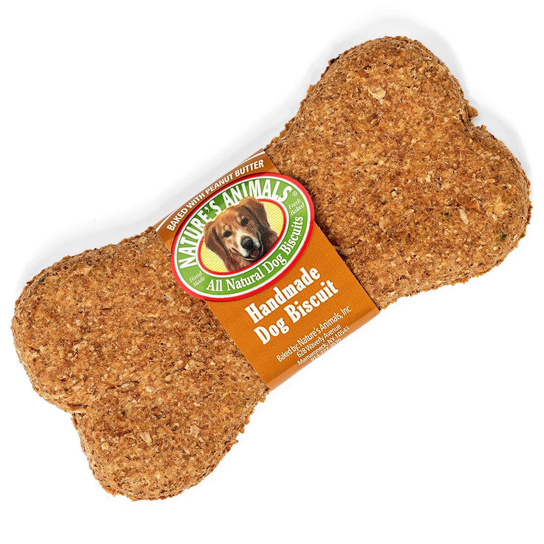 Nature's Animals Original Bakery Biscuits, All Natural Dog Treats, 24 Count