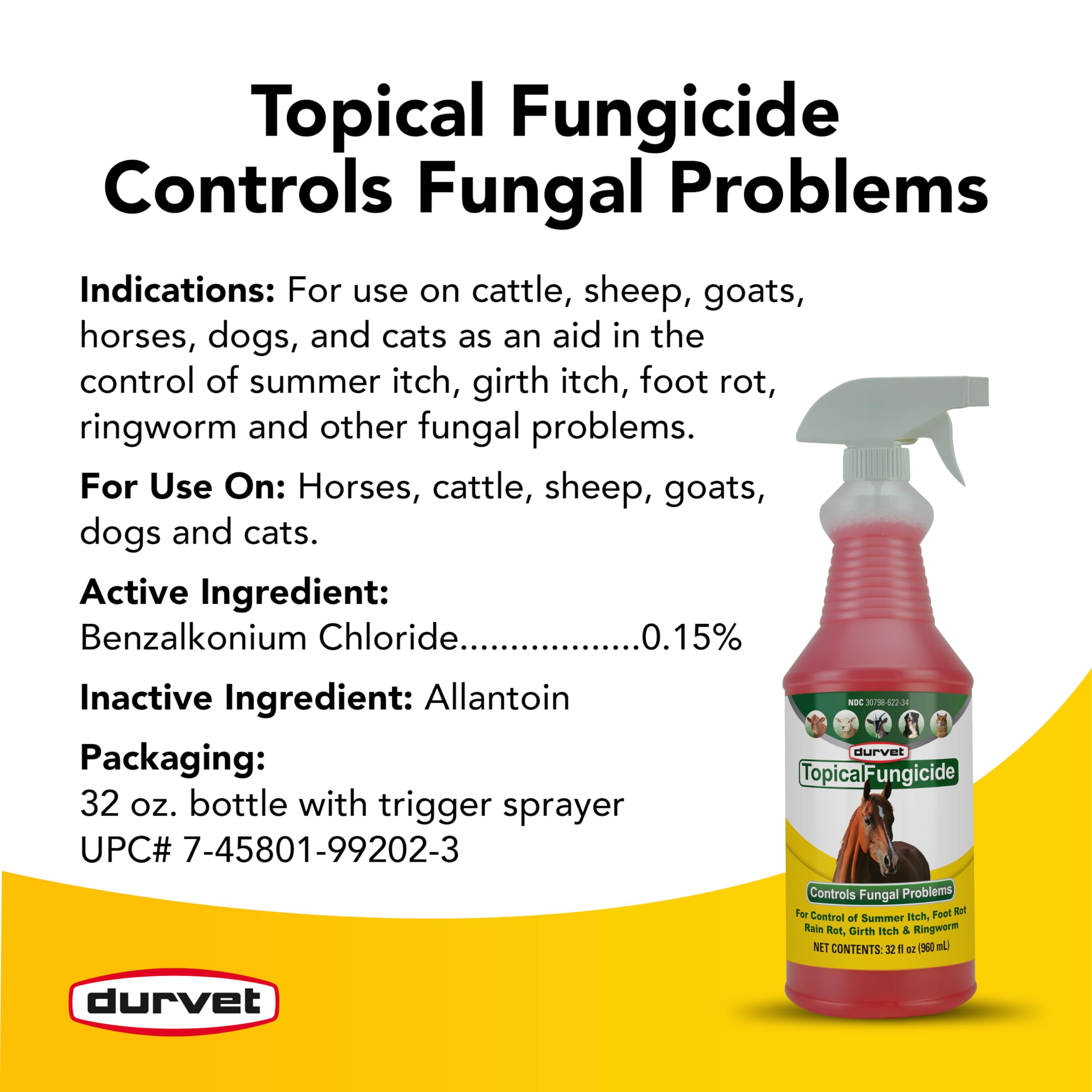 Durvet Topical Fungicide Sprayer(2.2 Pounds) Secondary image