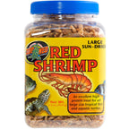 Zoo Med Large Sun-Dried Red Shrimp Aquatic Turtle Food 0.5 oz.
