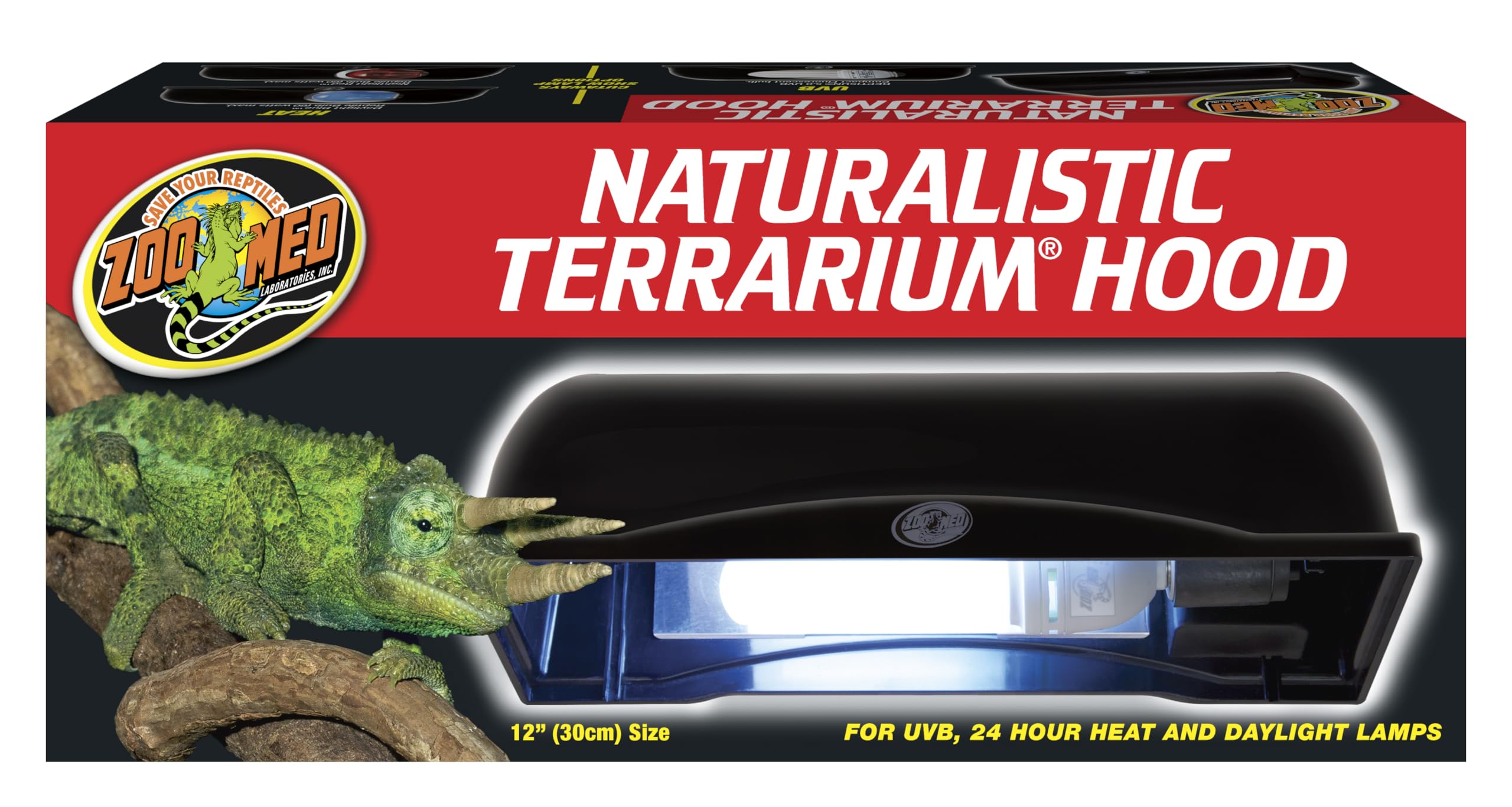Zoo Med Naturalistic Terrarium Hood, 12-Inch Secondary image