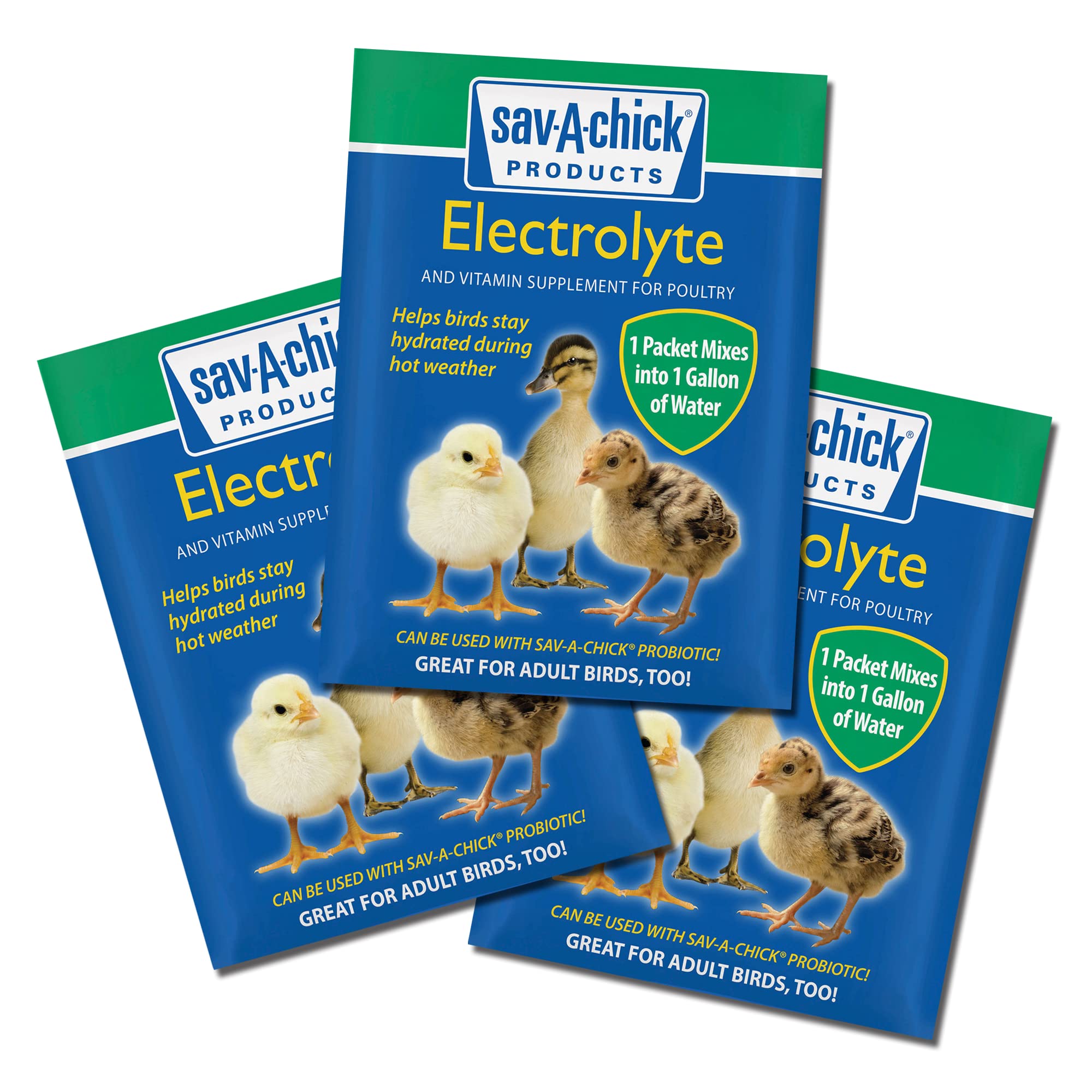 Sav-A-Chick Electrolyte & Vitamin Supplement (3-0.2 oz Packets) Secondary image