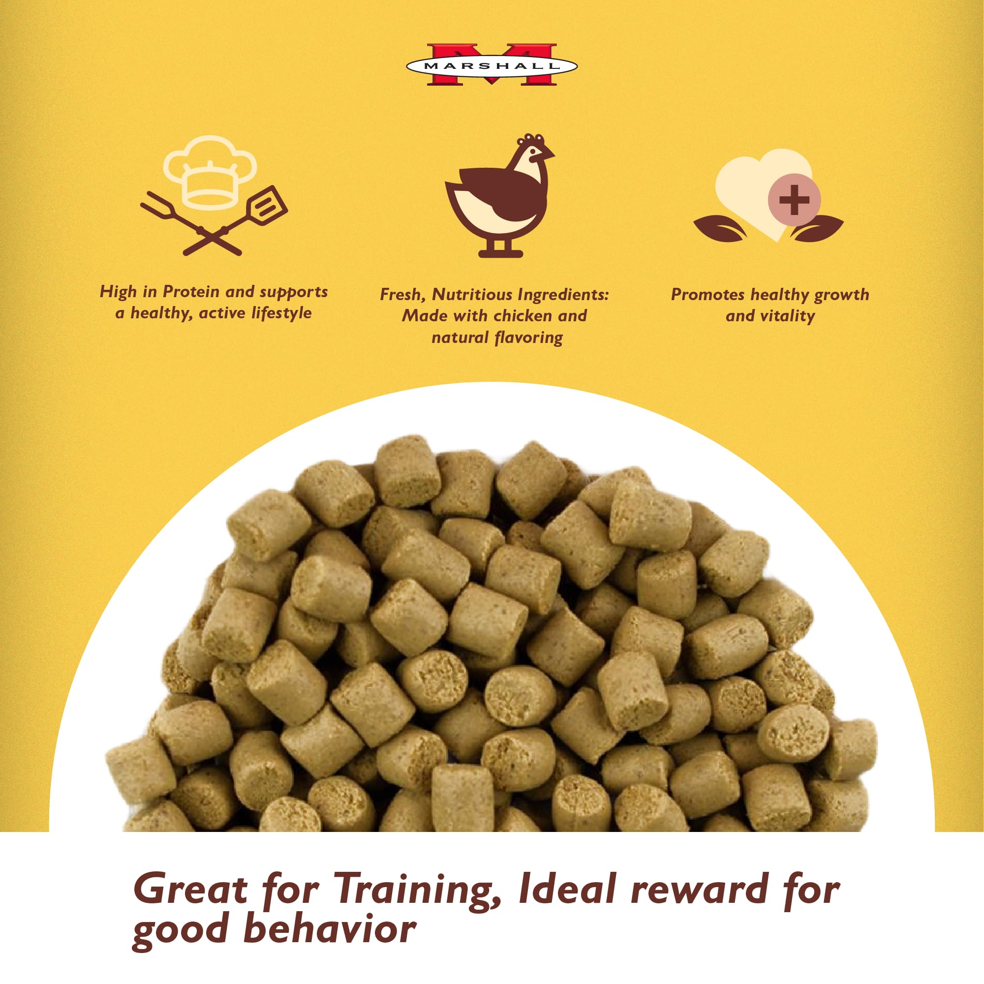 Marshall Bandits Premium Ferret Treats – Original Chicken Flavor – 3 oz Each – Soft, Chewy Snacks for Training, Bonding & Daily Treating – (Pack of 2) Main image