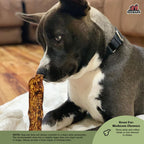 Redbarn Bully Slices for Dogs, Highly Palatable, Long-Lasting Natural Dental Treats with Functional Ingredients, 9 oz. (Pack of 2) - Original Bully