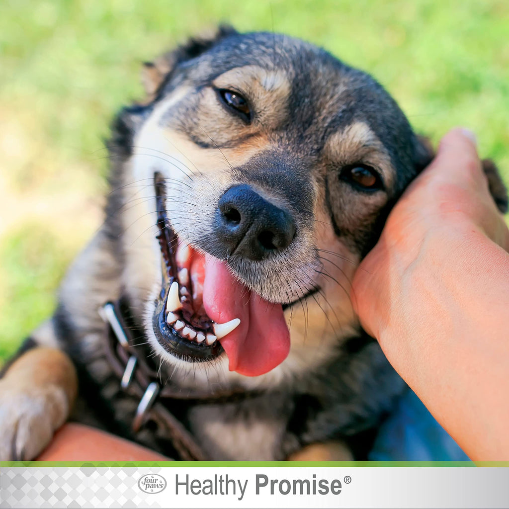 Four Paws Healthy Promise Grooming Soothing Aloe Ear Mite Remedy Solution for Dogs, Odor Reducing & Itch Relief, 0.75 Fl. Oz.