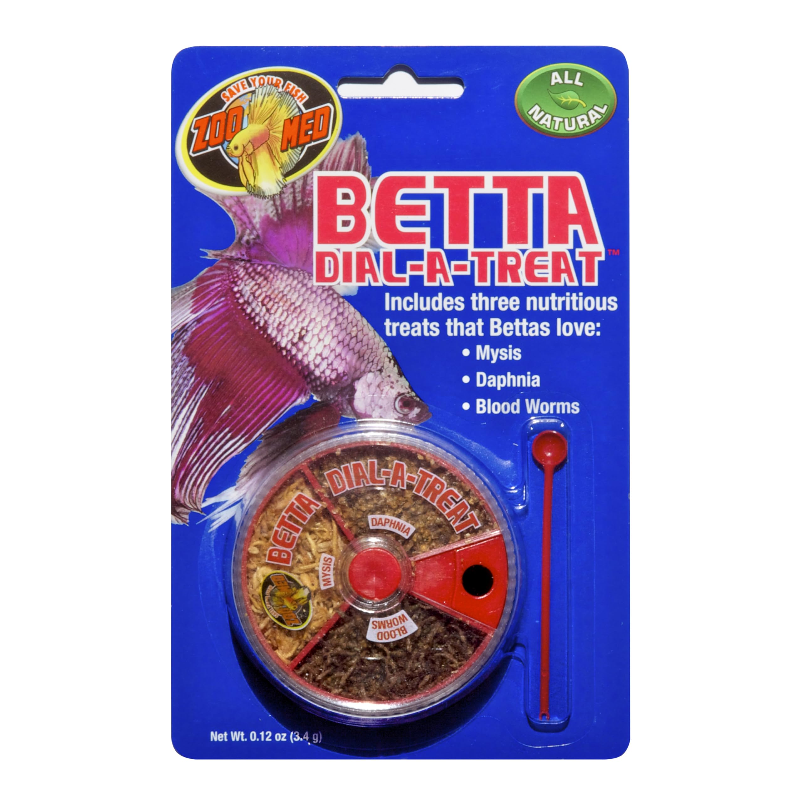 Zoo Med Betta Dial-A-Treat .12oz Main image