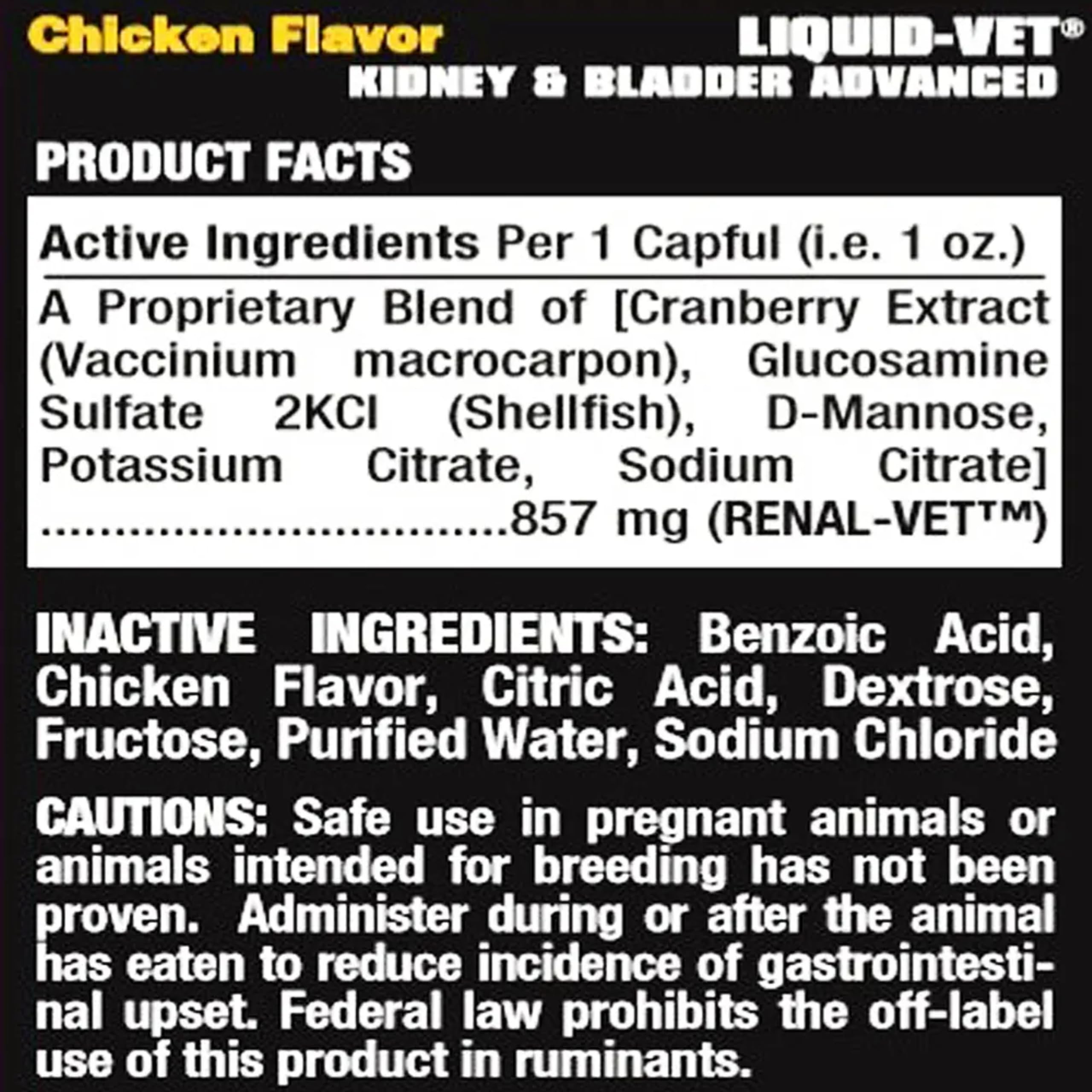 Premium Easy to Dose Liquid for All Dogs with Cranberry & D-Mannose: Comprehensive Dog Formula for Kidney & Bladder Support Secondary image