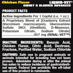 Premium Easy to Dose Liquid for All Dogs with Cranberry & D-Mannose: Comprehensive Dog Formula for Kidney & Bladder Support