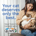 Alfapet Sifting Cat Litter Box Liners - Jumbo 10 Count, Tear-Resistant Cat Litter Bags, Waterproof Kitty Litter Liners, Fits Litterbox Pan Sizes X-Large, X-Giant, 37" x 18" 30 lb Capacity