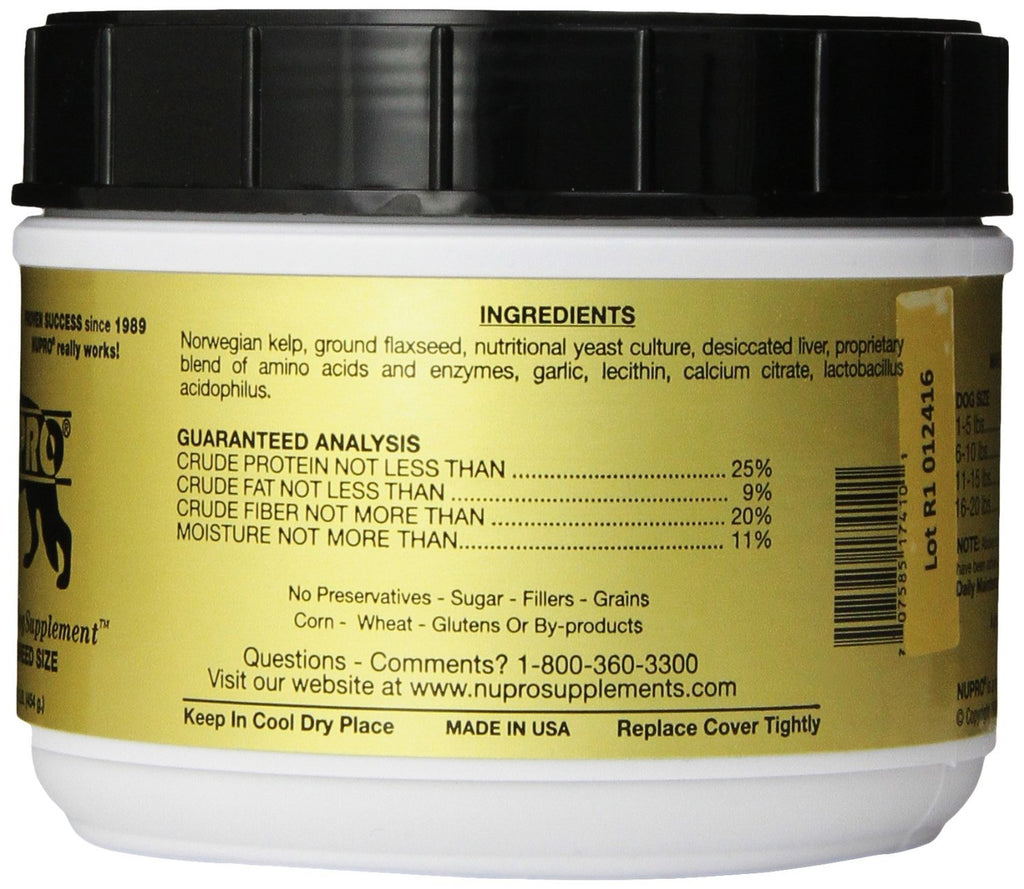 Nupro All Natural Dog Supplement (5 lb)
